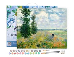 Peinture au numéro Figured'Art - Monet champ de coquelicots - 40 x 50 cm
