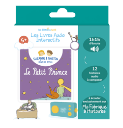Livre audio interactif Suzanne & Gaston rêvent avec le Petit Prince - Lunii