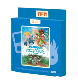 Livre audio interactif Panique robotique - Lunii