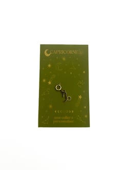 Charm astro Capricorne - Mon collier à personnaliser