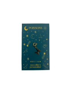 Charm astro Poissons - Mon collier à personnaliser