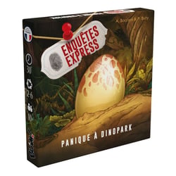 Enquêtes express : Panique à Dinopark