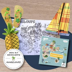 Mon kit découverte - Guadeloupe - Kidi Globe Trotter 