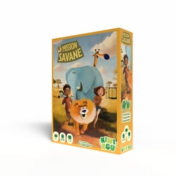 Mission savane - Jeu de société enfant - Kiwizou