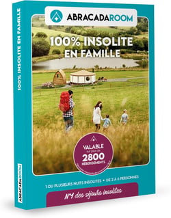 Coffret cadeau JungleGift - Abracadaroom Insolite en Famille