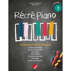 Récré Piano Volume 1 - Partition piano - débutant