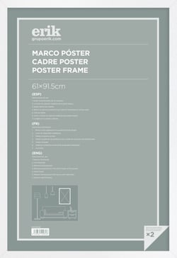 Cadre poster 61x91,5 blanc