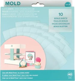 Lot de 40 feuilles en plastique Mold Press - We r memory keepers