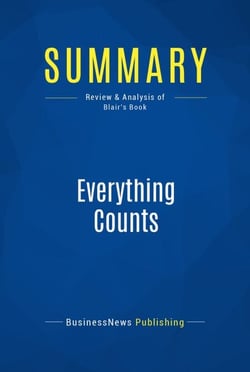 Summary: Everything Counts - Review and Analysis of Blair's Book