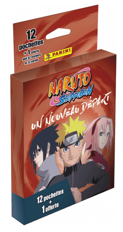 Naruto Shippuden 2 - Blister 12 pochettes + 1 offerte