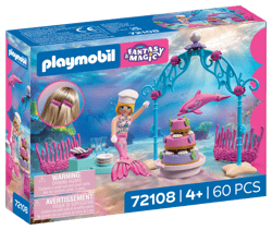 PLAYMOBIL® - Buffet de mariage des sirènes - 72108 - PLAYMOBIL® Les sirènes
