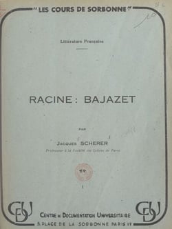 Racine : Bajazet