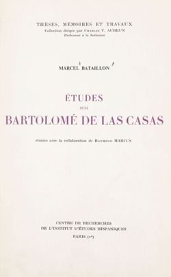 Études sur Bartolomé de Las Casas