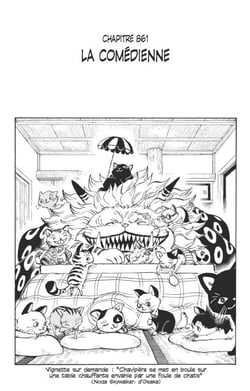 One Piece édition originale - Chapitre 861 - La comédienne