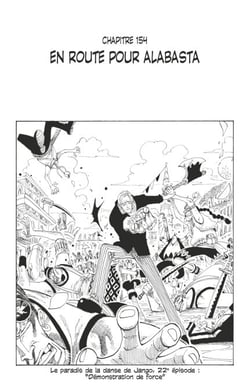 One Piece édition originale - Chapitre 154 - En route pour Alabasta