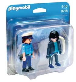 Duo Policier et voleur  - Playmobil® - City action - 9218