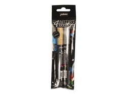 2 marqueurs 4Artist marker Pébéo à pointe 4 mm - or et argent