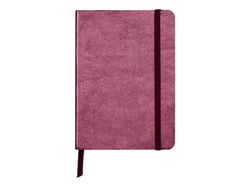 Carnet - 10.5 x 14.8 cm - Cuirisé - Clairefontaine - 144 pages unies - Cerise