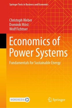Economics of Power Systems - Fundamentals for Sustainable Energy