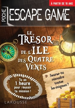 Escape de game de poche  - Le Trésor de l'île des Quatre Vents