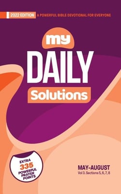 My Daily Solutions 2022 May-August - My Daily Solutions Devotional