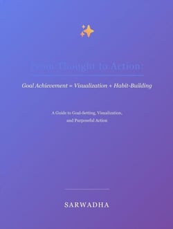 From Thought to Action: Goal Achievement = Visualization + Habit-Building