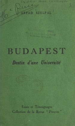Budapest - Destin d'une université