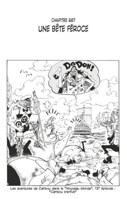 One Piece édition originale - Chapitre 687 - Une bête féroce
