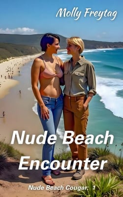 Nude Beach Encounter - Nude Beach Cougar, #1