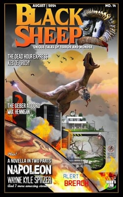 Black Sheep: Unique Tales of Terror and Wonder No. 14 / August 2024 - Black Sheep Magazine, #14