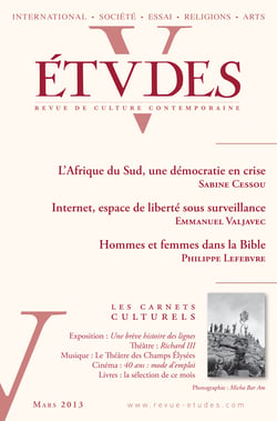 Etudes Mars 2013 - Internet, espace de liberté sous surveillance
