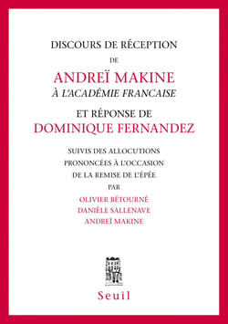 Discours de réception à l'Académie française et Réponse