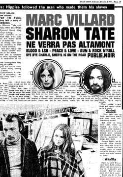 Sharon Tate ne verra pas Altamont - Une plongée USA 1969 par le maître français du noir...