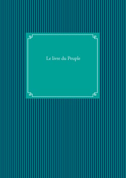 Le livre du Peuple