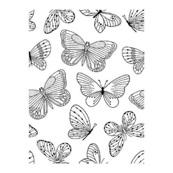 Tampons - Fond papillons