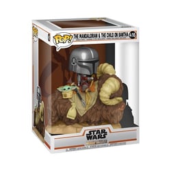 Figurine Funko POP! - Star Wars - The Mandalorian & The Child On Bantha n°416