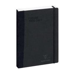 Agenda scolaire journalier 2026/2027 Exacompta - Noir - 12 x 17 cm - Forum Age Bag