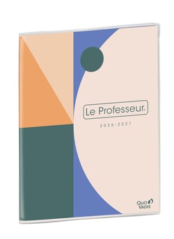Agenda professeur semainier 2026/2027 Quo Vadis - 21 x 27 cm - Le professeur