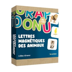 Coffret lettres magnétiques des animaux