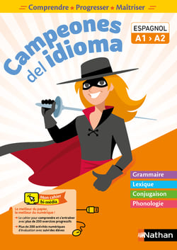 Cahier d'espagnol Campeones del Idioma : A1/A2 : cahier de l'élève (édition 2021)