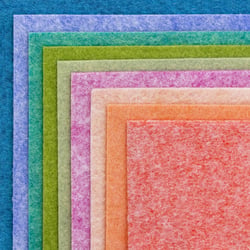 9 coupons feutrine - 15 x 15 cm - fête