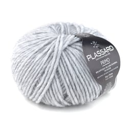 Pelote de fil à tricoter - Plassard - Primo - Gris 10