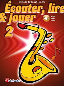 Jean castelain : ecouter, lire & jouer 2 - saxophone alto - recueil + enregistrement(s) en ligne