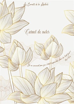Carnet de notes : nénuphars