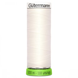 Fil à coudre Gütermann - RPET - Blanc cassé n°111