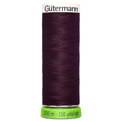 Fil à coudre Gütermann - RPET - Aubergine n°130