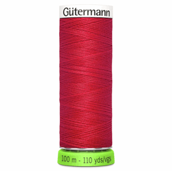 Fil à coudre Gütermann - RPET - Rouge n°156