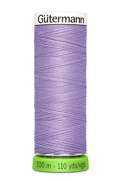 Fil à coudre Gütermann - RPET - Mauve n°158