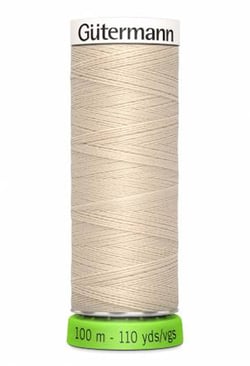 Fil à coudre Gütermann - RPET - Beige n°169