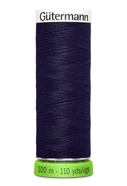 Fil à coudre Gütermann - RPET - Bleu foncé n°339